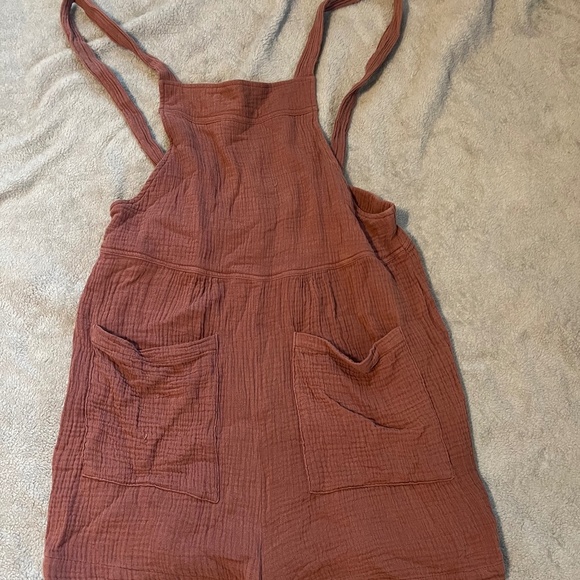 Pants - NWOT womens super soft cotton muslin romper size small